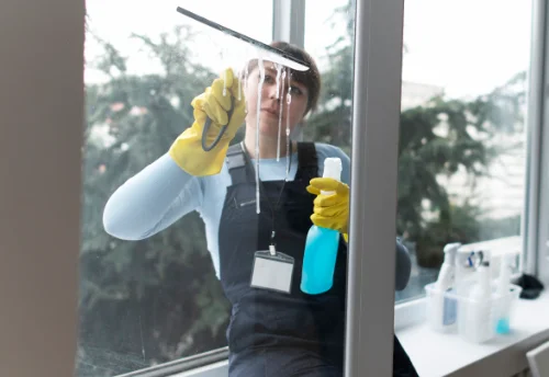 Nettoyage de vitres intérieures et extérieures à Gourin